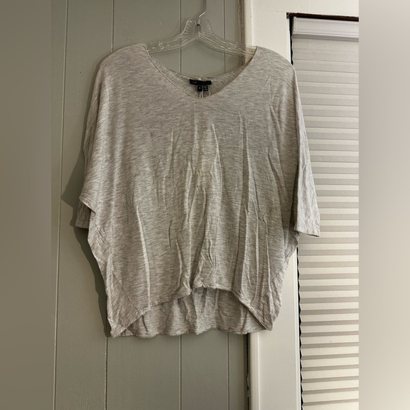 Vince Heather Gray Relaxed Short Sleeve Tee Size Small Minimalist Luxe Basics - Picture 5 of 7